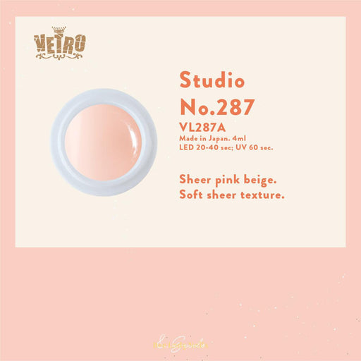 VETRO VL287 - Studio No.287 - Bee Lady nails & goods