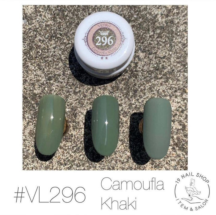 VETRO VL296A - Camoufla Khaki - Bee Lady nails & goods