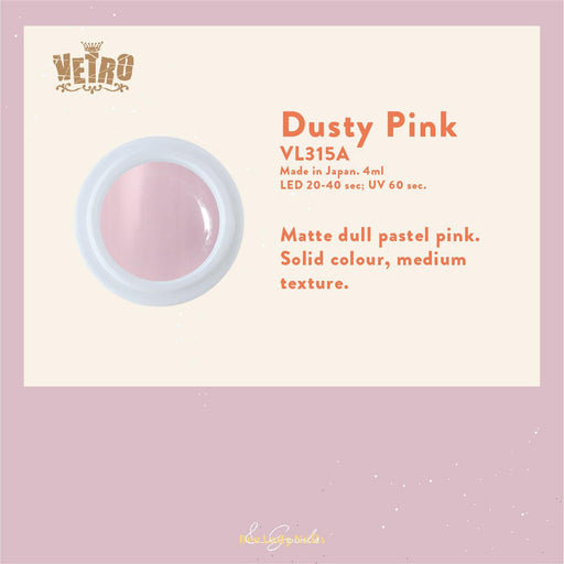 VETRO VL315A - Dusty Pink - Bee Lady nails & goods