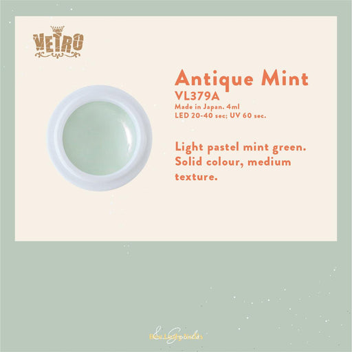VETRO VL379A - Antique Mint - Bee Lady nails & goods