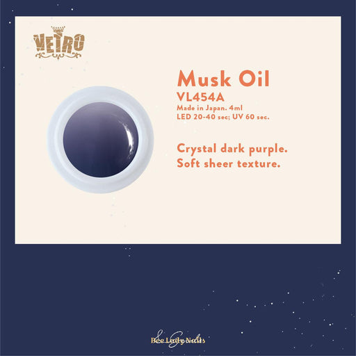 VETRO VL454A - Musk Oil - Bee Lady nails & goods