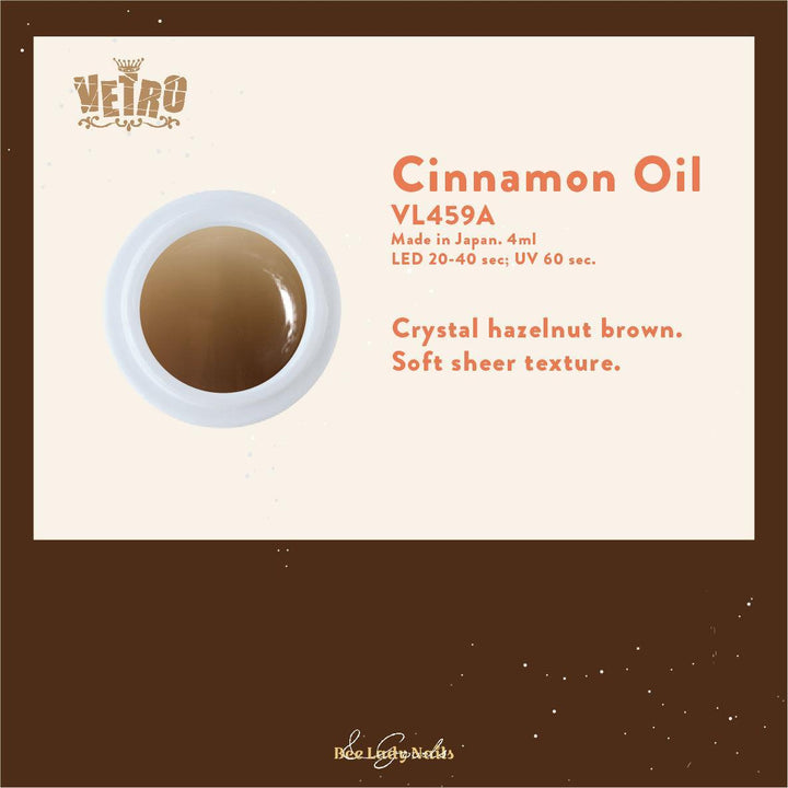 VETRO VL459A - Cinnamon Oil - Bee Lady nails & goods