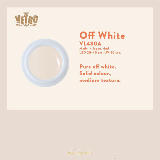 VETRO VL480A - Off White - Bee Lady nails & goods