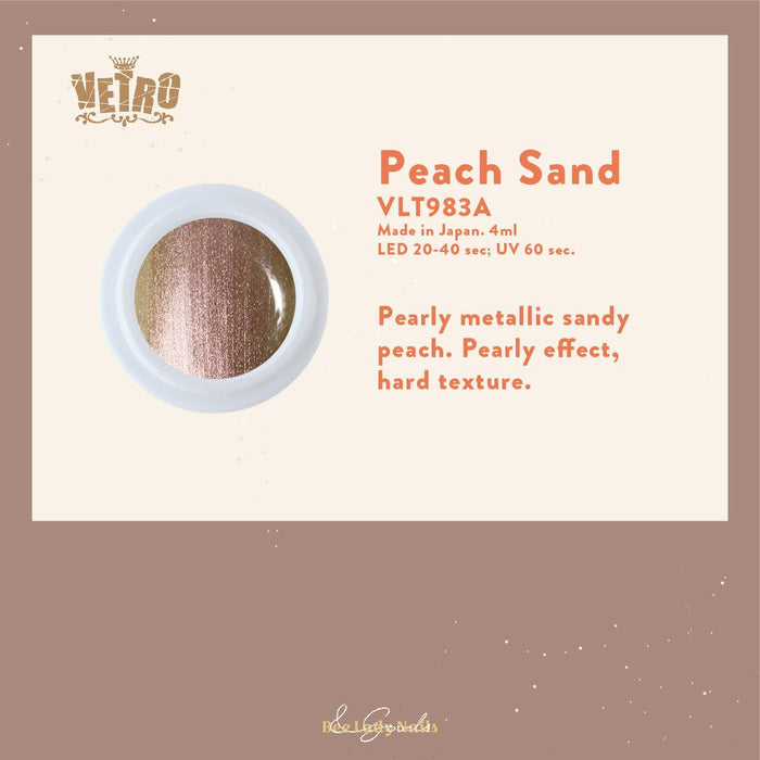 VETRO VLT983A - Peach Sand - Bee Lady nails & goods
