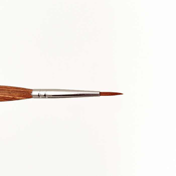 Wooden Pointed Detailed Nail Brush - Bee Lady nails & goods