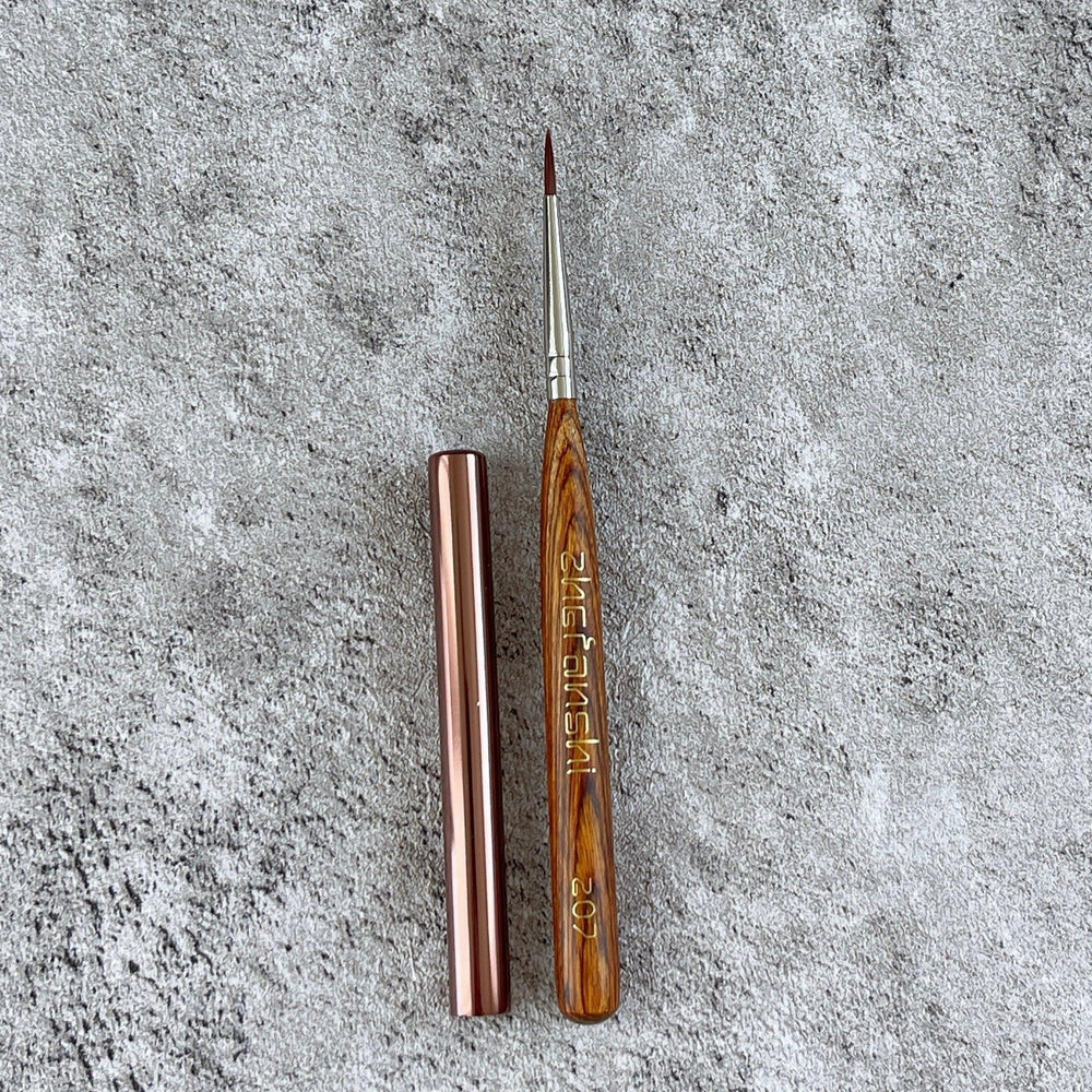 Wooden Pointed Detailed Nail Brush - Bee Lady nails & goods