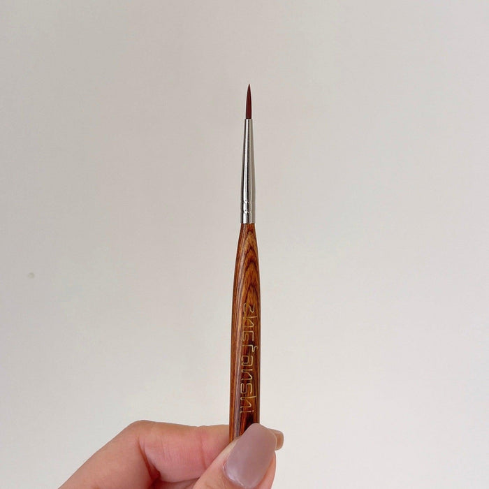 Wooden Pointed Detailed Nail Brush - Bee Lady nails & goods